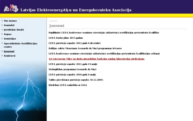 Latvijas elektroenerģētiķu un energobūvnieku asociācija, AS