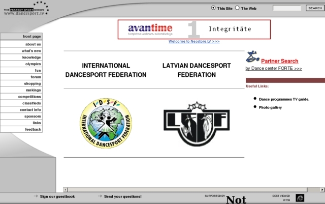 Latvijas sporta deju federācija, 