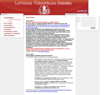 Latvijas hemofīlijas slimnieku biedrība, 
