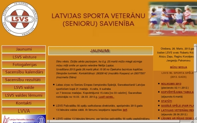 Latvijas sporta veterānu (senioru) savienība, 