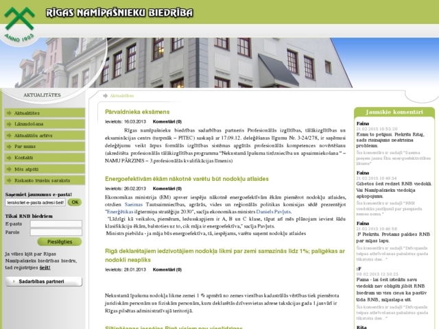 Rīgas namīpašnieku biedrība, 